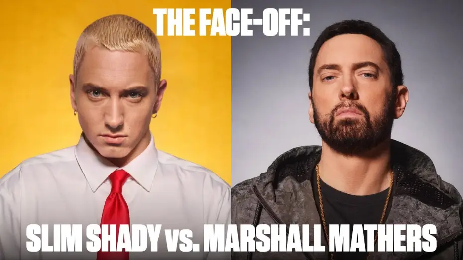 Видео к фильму Slim Shady vs. Marshall Mathers: THE FACE-OFF — Slim Shady vs. Marshall Mathers: THE FACE-OFF | Complex Cover