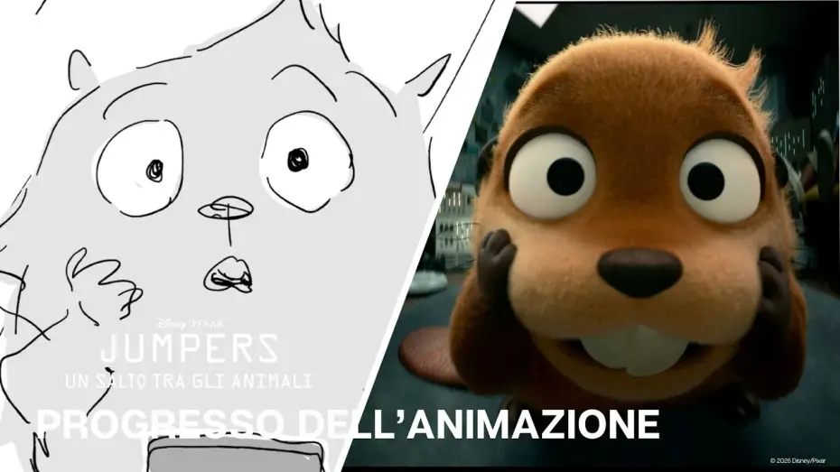 Видео к фильму Прыгуны — Jumpers: Progresso dell'Animazione | Mabel Fugge dal Laboratorio