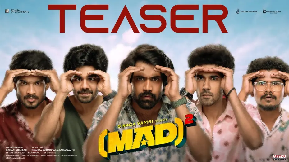 Видео к фильму (MAD)² — MAD Square - Official Teaser | Narne Nithiin, Sangeeth Shobhan, Ram Nitin | Kalyan Shankar
