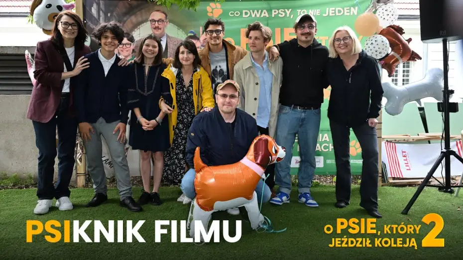 Видео к фильму O psie, który jeździł koleją 2 — PSIknik filmowy