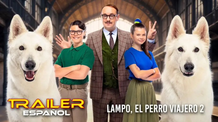 Видео к фильму O psie, który jeździł koleją 2 — Lampo, el perro viajero 2 - Tráiler español