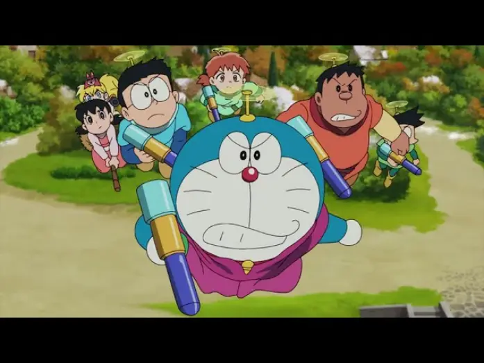 Видео к фильму 映画ドラえもん のび太の絵世界物語 — Doraemon: Aventuras en el mundo del arte - Tráiler Oficial (En cines 9 de octubre)