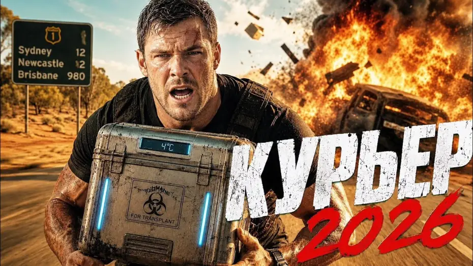 Видео к фильму Runner — КУРЬЕР (2026) — Алан Ричсон и Оуэн Уилсон
