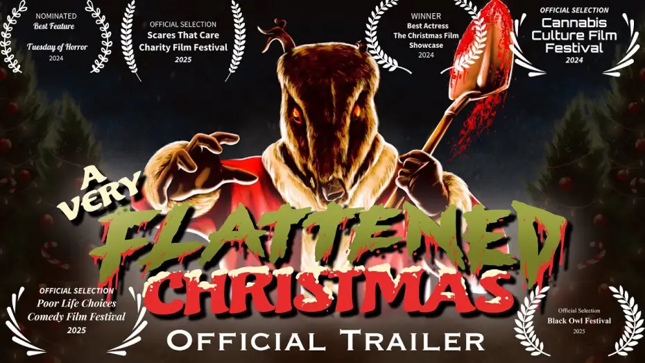 Видео к фильму A Very Flattened Christmas — A Very Flattened Christmas (2024) | Official Trailer HD | Different Day Pictures