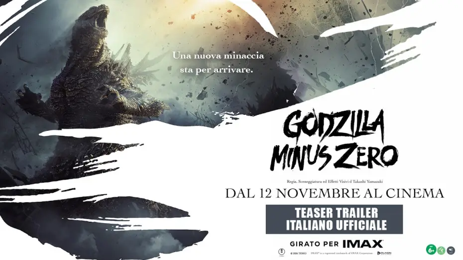 Видео к фильму Годзилла: Минус ноль — Godzilla Minus Zero | Teaser Trailer Italiano Ufficiale