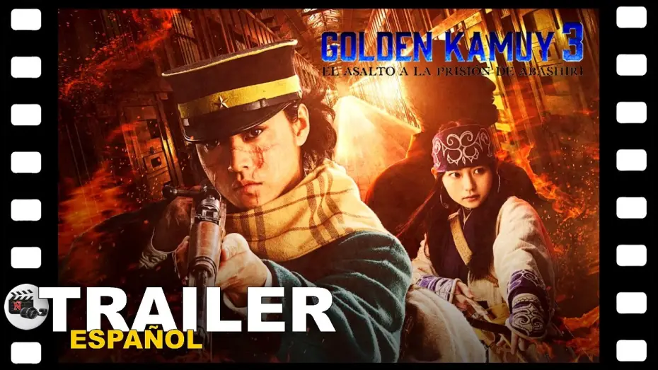 Видео к фильму Золотое божество: Нападение на тюрьму Абасири — 📺 GOLDEN KAMUY 3 | TRAILER ESPAÑOL | 13 Julio/26 - NETFLIX