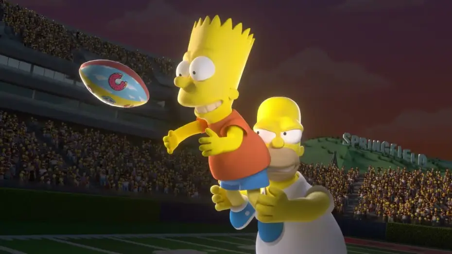 Видео к фильму The Simpsons Funday Football — Teaser