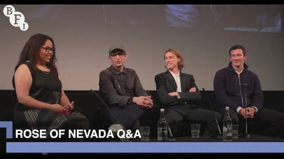 Видео к фильму Роза Невады — Callum Turner, George MacKay and Mark Jenkin on Rose of Nevada | BFI Q&A