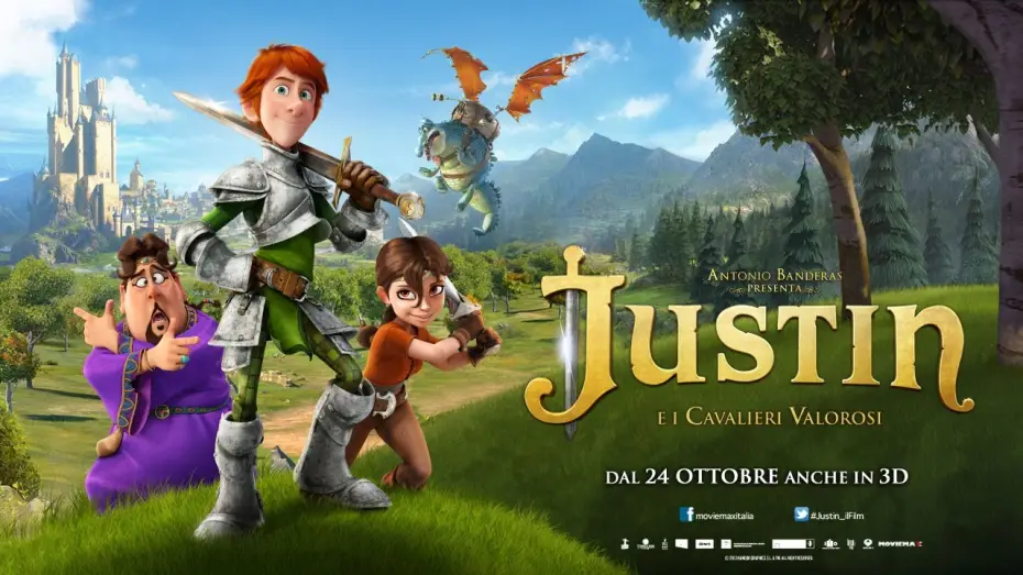 Видео к фильму Джастин и рыцари доблести — JUSTIN E I CAVALIERI VALOROSI - Trailer italiano ufficiale