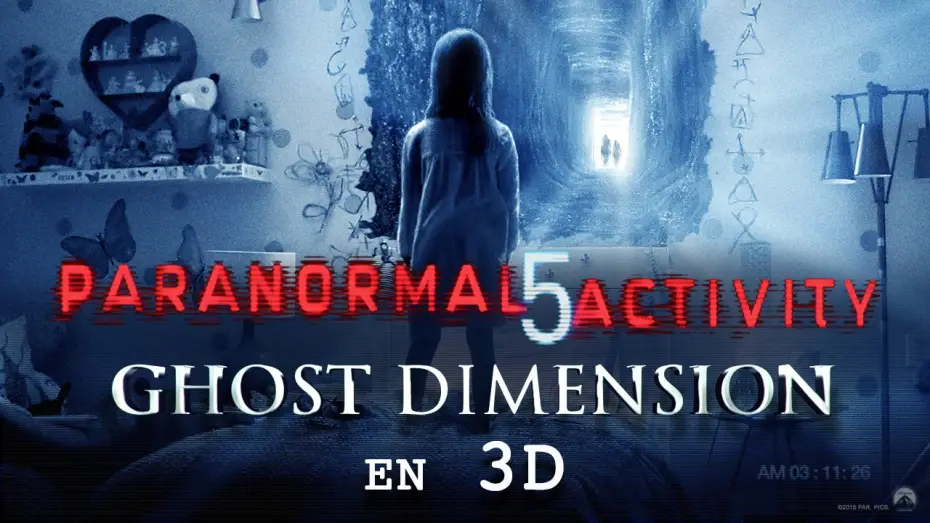 Видео к фильму Паранормальное явление 5: Призраки в 3D — PARANORMAL ACTIVITY 5 GHOST DIMENSION – bande Annonce 2 VF