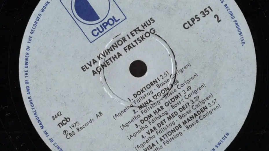 Видео к фильму Året var 1975 — BO CARLGREN REMEMBERS AGNETHA FÄLTSKOG'S 'ELVA KVINNOR I ETT HUS' (2024)