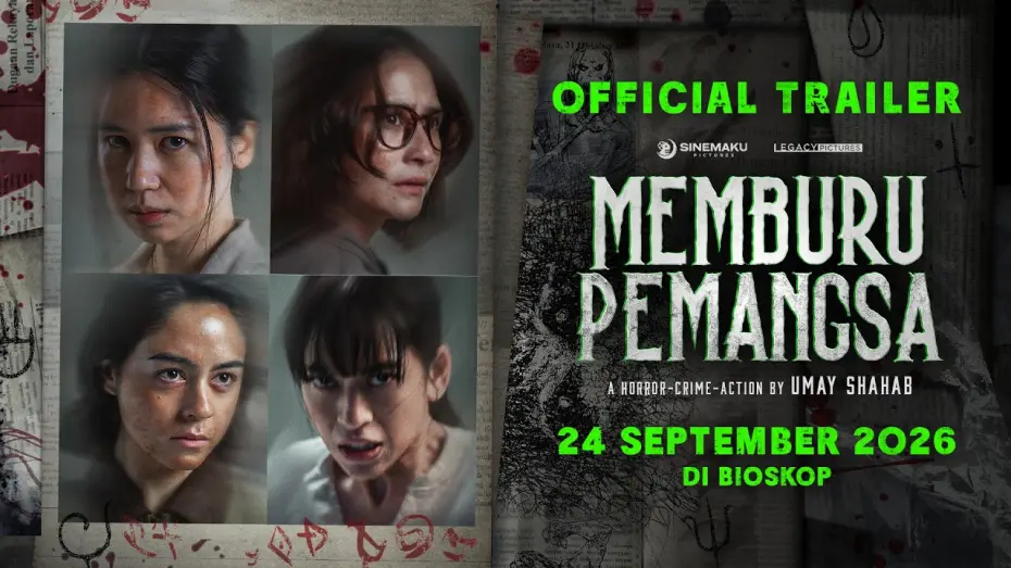 Видео к фильму Memburu Pemangsa — OFFICIAL TRAILER FOR THE FILM HUNTING THE PREDATOR | SEPTEMBER 24, 2026 IN THEATERS