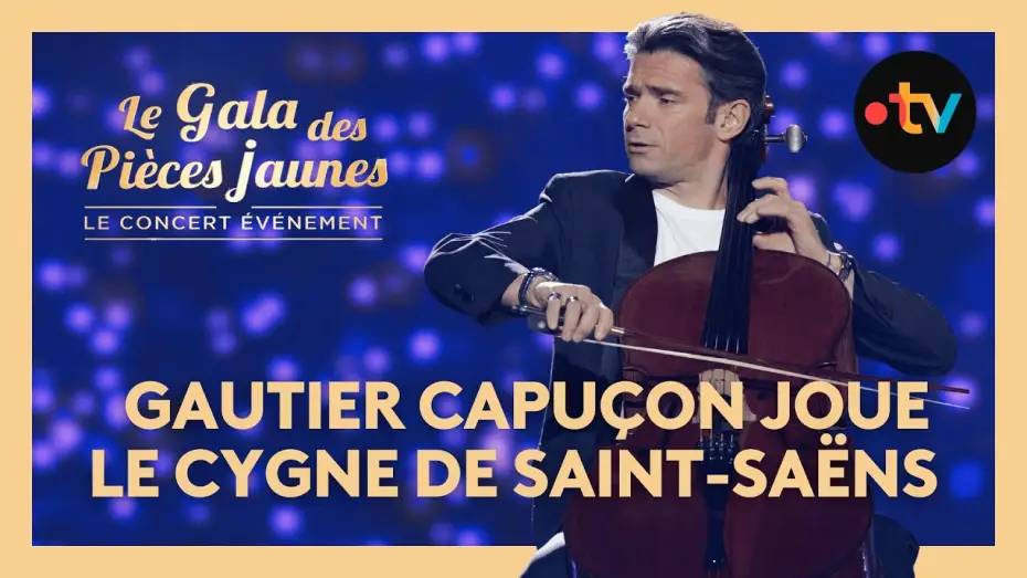 Видео к фильму Le Gala des Pi&egrave;ces Jaunes 2025 : Le concert &eacute;v&eacute;nement | Gautier Capu&ccedil;on : "Le Cygne" (Carnaval des Animaux) de Camille Saint-Sa&euml;ns - Gala des Pi&egrave;ces Jaunes