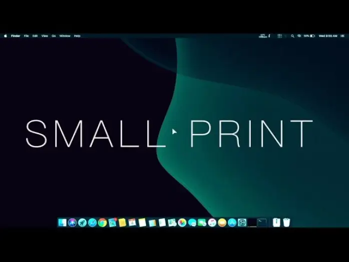 Видео к фильму SMALL PRINT — SMALL PRINT | Deepfake Horror Film(2024)