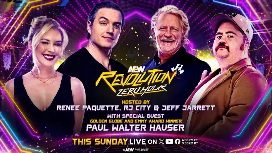 Видео к фильму AEW Revolution 2025: Zero Hour — Zero Hour: AEW Revolution Pre Show