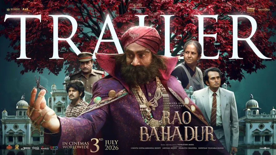 Видео к фильму రావు బహదూర్ — Rao Bahadur - Official Trailer | Satya Dev | A Venkatesh Maha Film | GMB | SriChakraas | A+S Movies