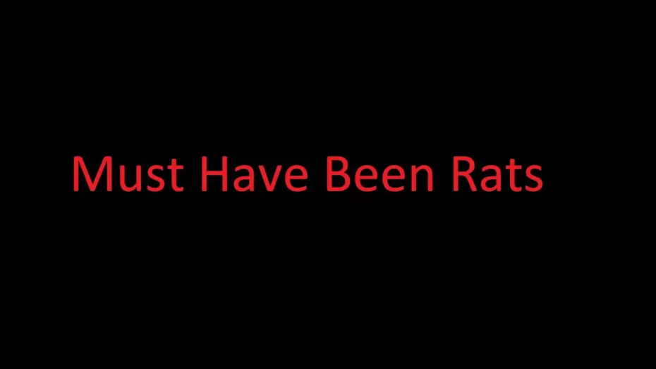Видео к фильму Must Have Been Rats — Must Have Been Rats OFFICIAL TRAILER 2024