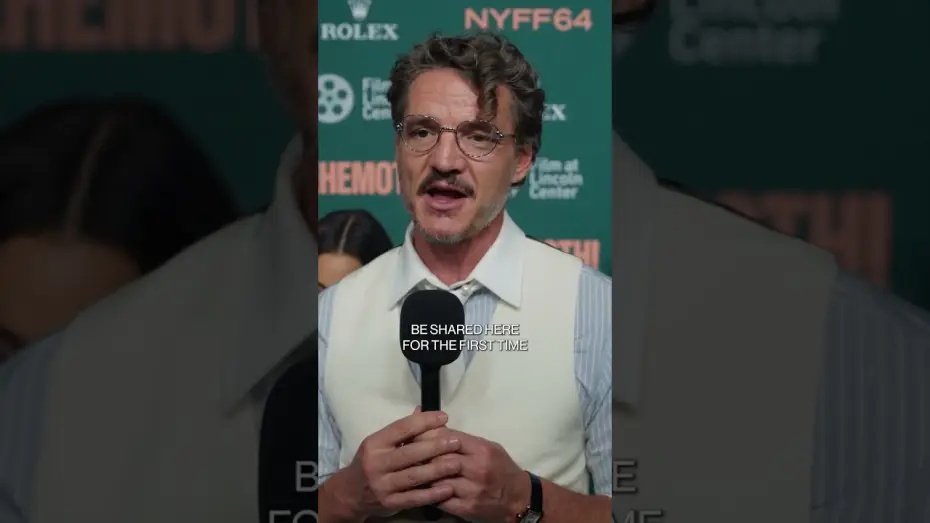 Видео к фильму Бегемот! — Pedro Pascal at the NYFF World Premiere