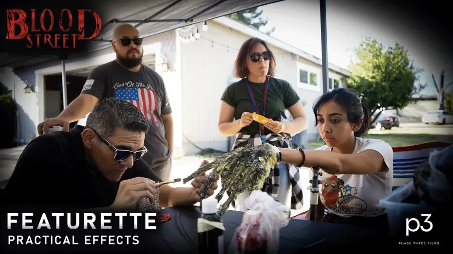 Видео к фильму BLOOD STREET — "Behind-the-Scenes of Blood Street Practical Effects Featurette"