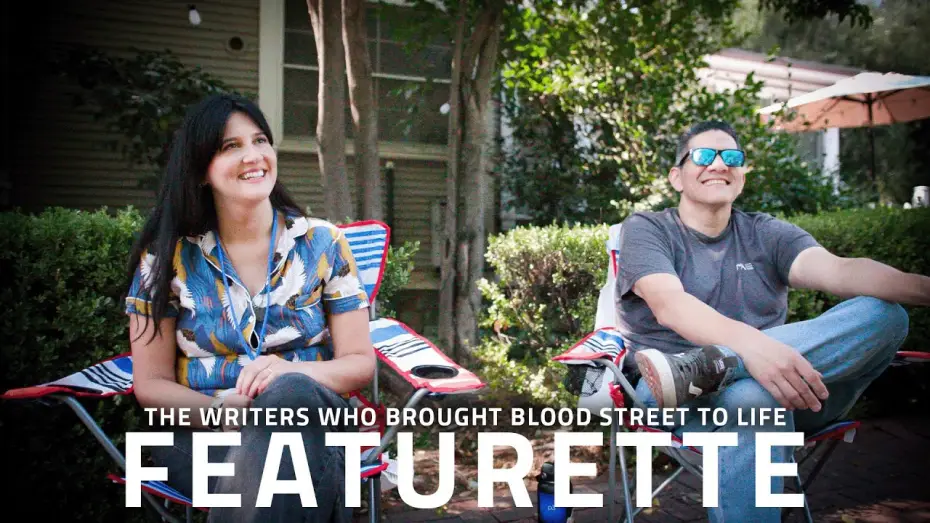 Видео к фильму BLOOD STREET — "Unveiling the Story: Writers' Featurette for Blood Street"