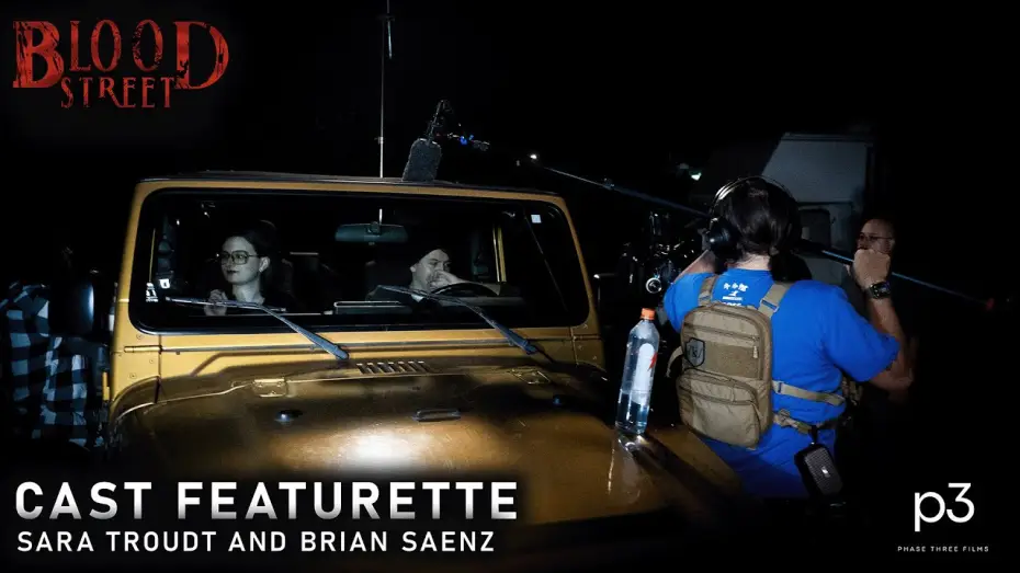 Видео к фильму BLOOD STREET — "Behind the Scenes with Blood Street Stars Sara Troudt & Brian Saenz" | Cast Featurette