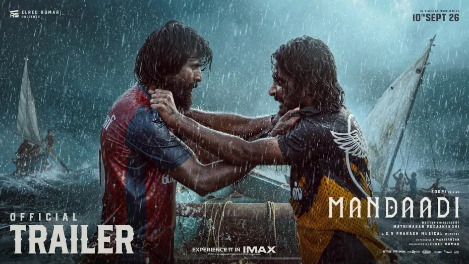 Видео к фильму மண்டாடி — Mandaadi - Trailer (Tamil) | Soori | Suhas | Mahima Nambiar | GV Prakash | Mathimaran Pugazhendhi