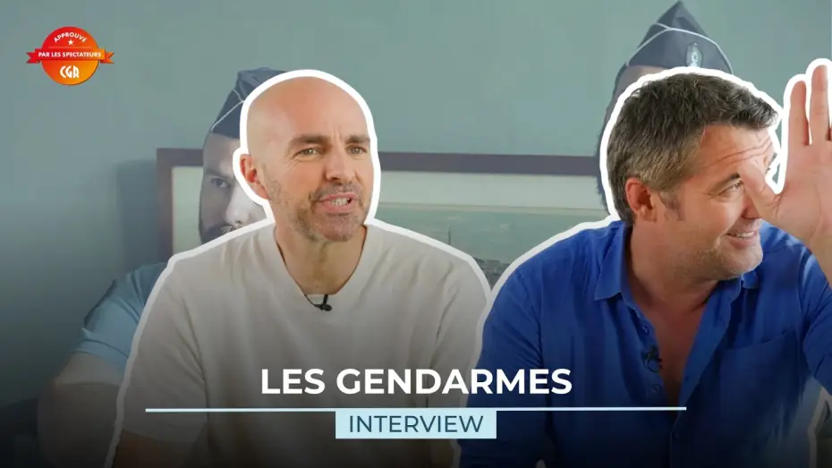 Видео к фильму Les Gendarmes — Arnaud Ducret & Julien Arruti répondent à nos questions sur le film LES GENDARMES !