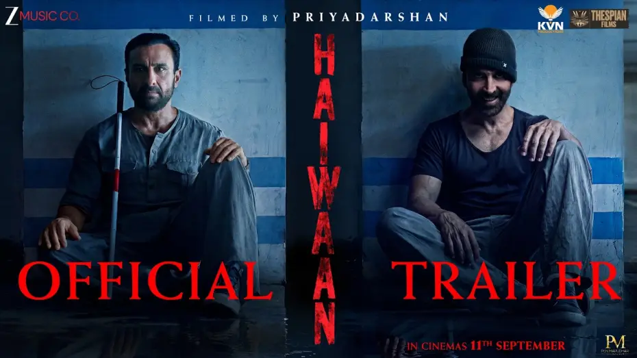 Видео к фильму हैवान — Haiwaan - Official Trailer | Akshay Kumar, Saif Ali Khan, Boman, Shriya, Saiyami | Priyadarshan