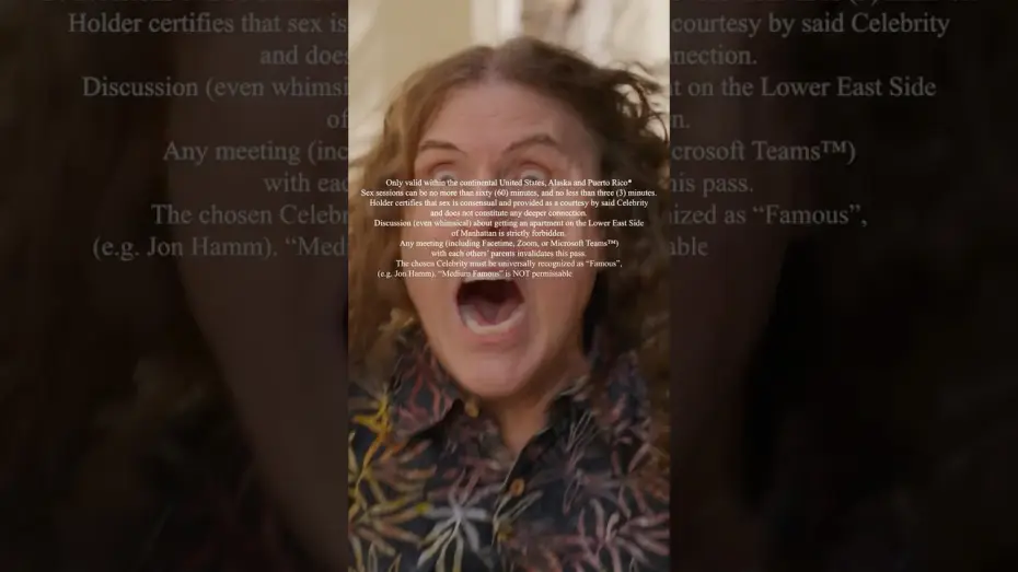 Видео к фильму Gail Daughtry and the Celebrity Sex Pass — Certificate