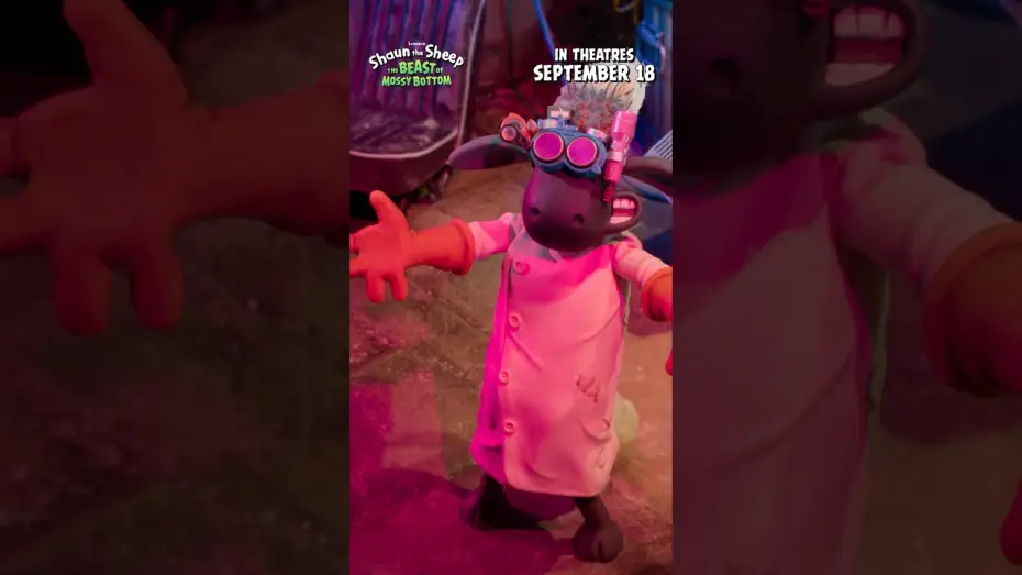 Видео к фильму Барашек Шон и Чудище Лохматое — Hang onto your fleece— things are getting spooky!