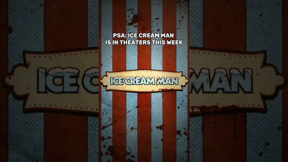 Видео к фильму Мороженщик — It's finally here. Ice Cream Man hits theaters this week - you've been warned