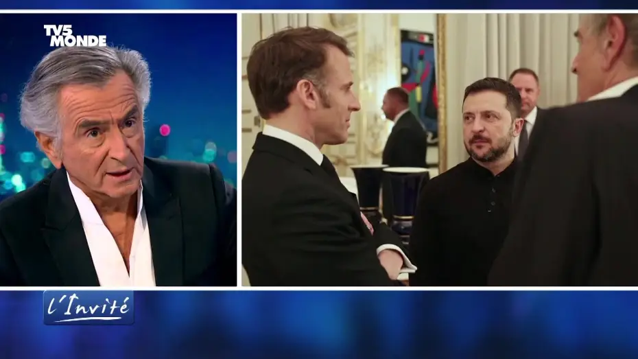 Видео к фильму Our War — Bernard-Henri Lévy - TV5MONDE L'Invité : Notre Guerre "L'Ukraine va gagner" (3 juin 2025)