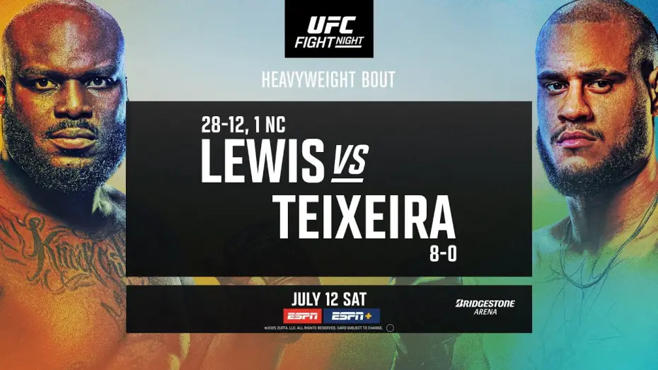 Видео к фильму UFC on ESPN 70: Lewis vs. Teixeira | UFC Nashville: Lewis vs Teixeira - July 12th | Fight Promo