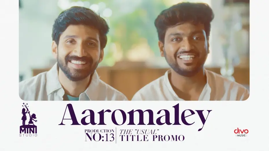 Видео к фильму ஆரோமலே — The "Usual" Title Promo 🔥 | Kishen Das | Harshath Khan | Shivathmika | Sarang Thiagu | Siddhu Kumar