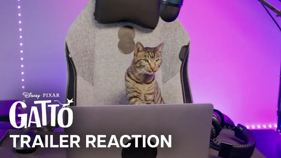 Видео к фильму Девять жизней кота Нерона — REAL CATS REACT to Pixar's Trailer for Gatto