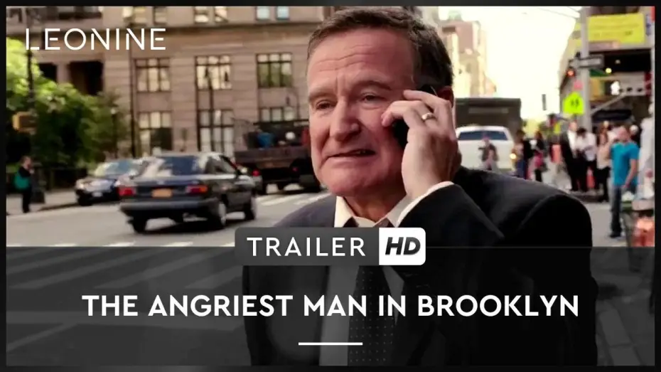 Видео к фильму Этим утром в Нью-Йорке — The Angriest Man in Brooklyn - Trailer (deutsch/german)