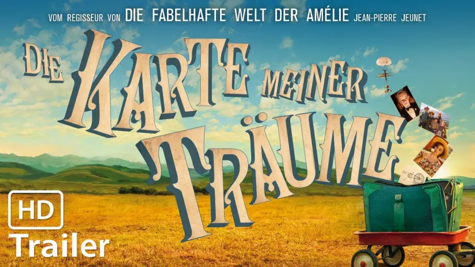 Видео к фильму Невероятное путешествие мистера Спивета — DIE KARTE MEINER TRÄUME | HD TRAILER (deutsch/german)