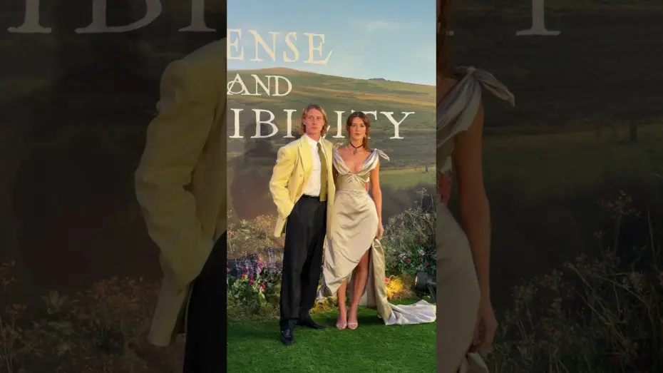 Видео к фильму Разум и чувства — Daisy Edgar-Jones and George MacKay reunite at the World Premiere of SENSE AND SENSIBILITY.