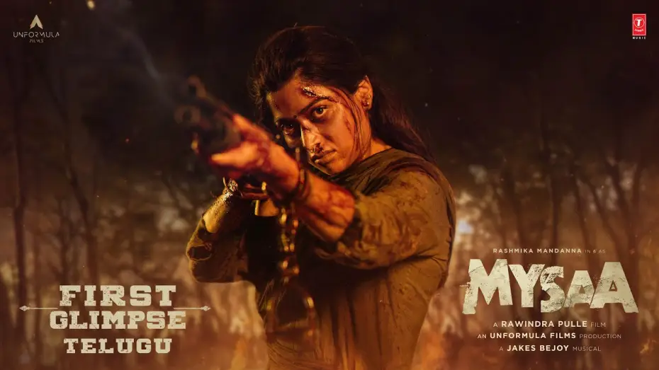 Видео к фильму మైసా — Mysaa First Glimpse (Telugu) | Rashmika Mandanna | Rawindra Pulle | Jakes Bejoy | UnFormula Films
