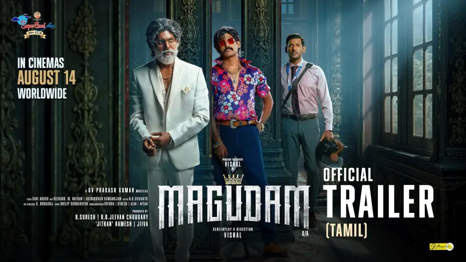 Видео к фильму மகுடம் — Magudam (Tamil) Trailer | Vishal | GV Prakash | Anjali | Dushara | Super Good Films