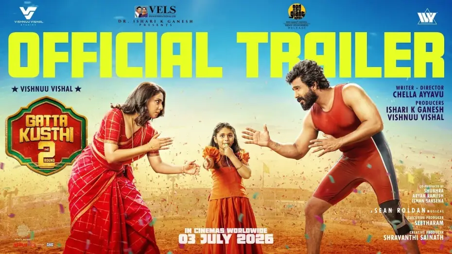 Видео к фильму கட்டா குஸ்தி 2 — Gatta Kusthi 2 | Official Trailer | Releasing at PVR INOX on July 3!