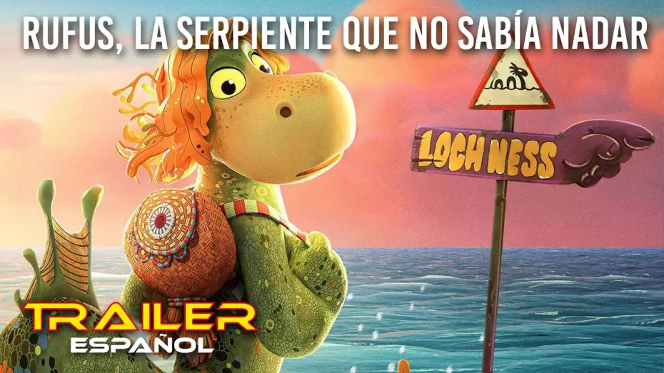 Видео к фильму Несси. Чудище из Лохх-Несс — Rufus, la serpiente que no sabía nadar - Tráiler español