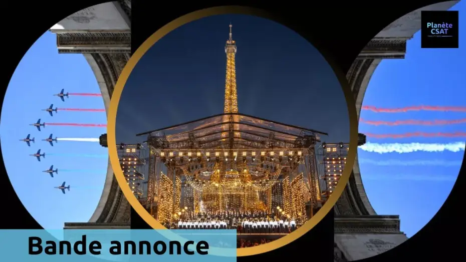 Видео к фильму Le Concert de Paris 2025 — Le Concert de Paris en direct du Champ-de-Mars | bande annonce | France 2