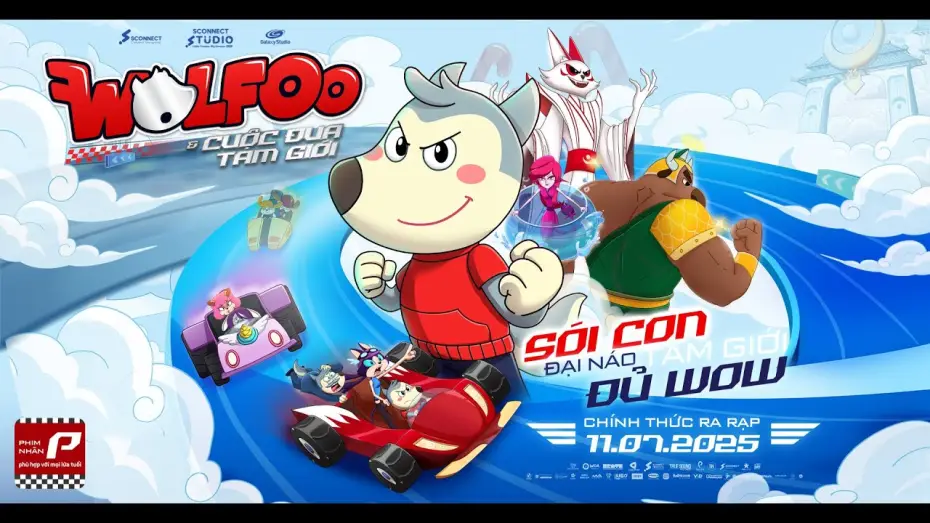 Видео к фильму Wolfoo & Cuộc Đua Tam Giới — WOLFOO & CUỘC ĐUA TAM GIỚI trailer - KC: 11.07.2025
