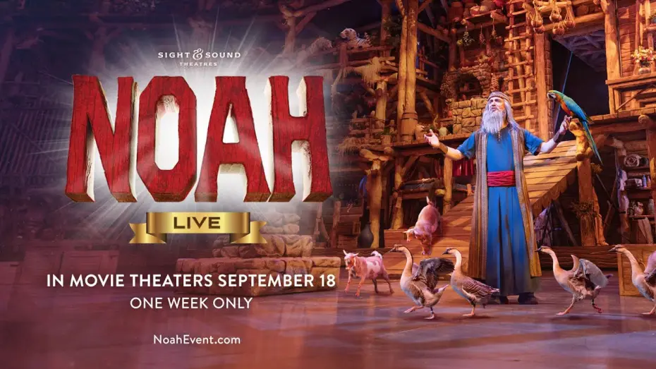Видео к фильму Sight & Sound Presents: NOAH Live | NOAH&mdash;Live! | Official Trailer | Sight & Sound Theatres&reg;