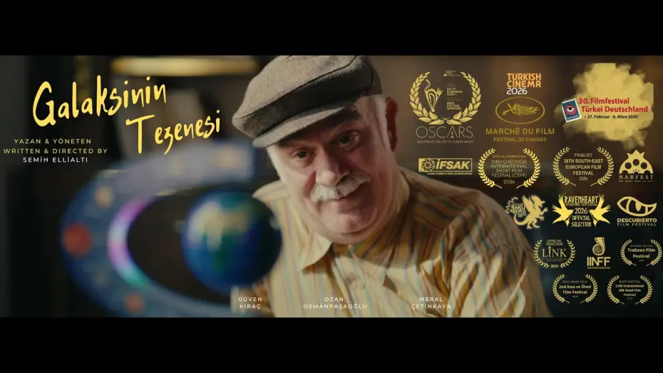 Видео к фильму The Galactic Plectrum — Galaksinin Tezenesi Kısa Film Fragman - The Galactic Plectrum Short Film Trailer (2025)
