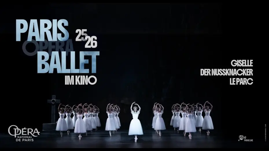 Видео к фильму Paris Opera Ballet: GISELLE — Paris Opera Kino | Trailer Saison 2025/26