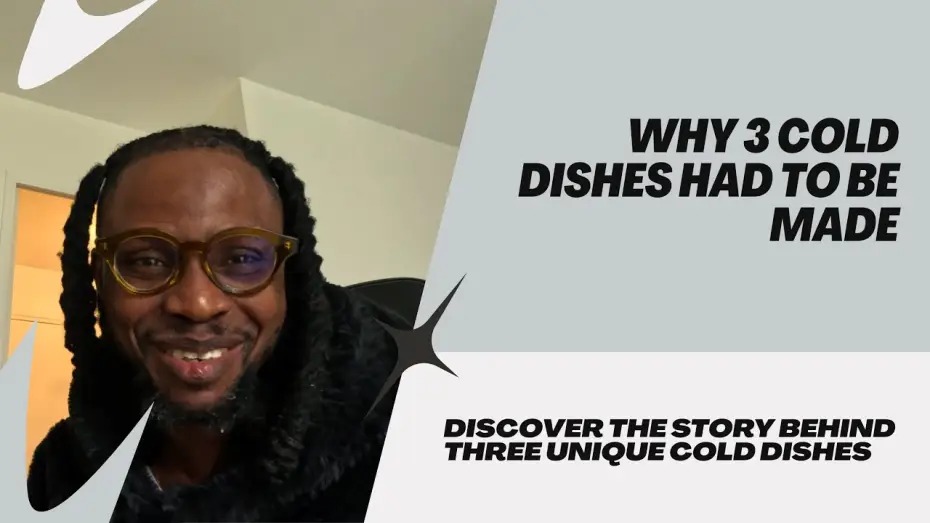 Видео к фильму 3 Cold Dishes — Why 3 Cold Dishes Had to Be Made | A Director's Message