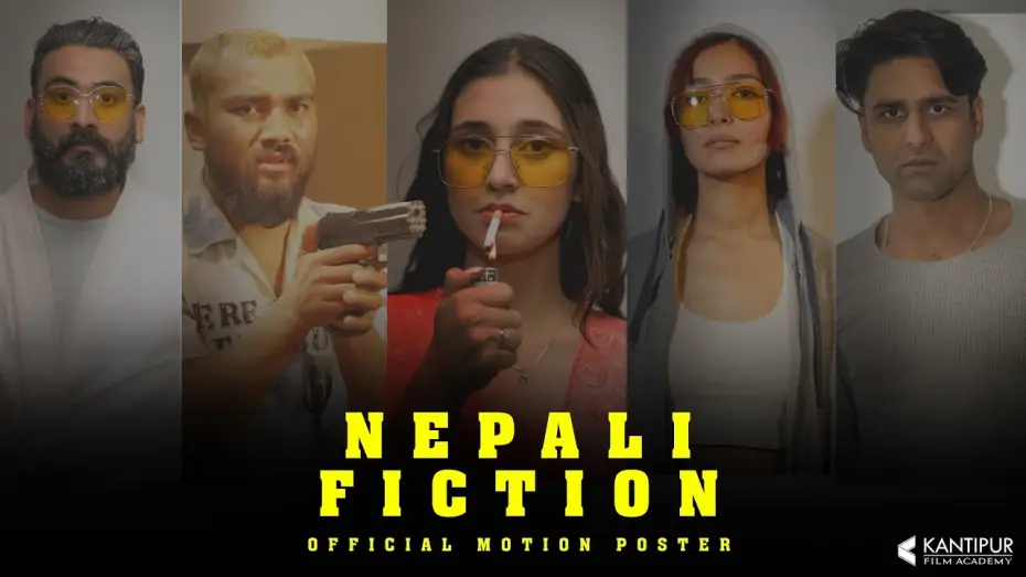 Видео к фильму Nepali Fiction — 'NEPALI FICTION' Official Motion Poster | Devendra Khatri | Kantipur Film Academy