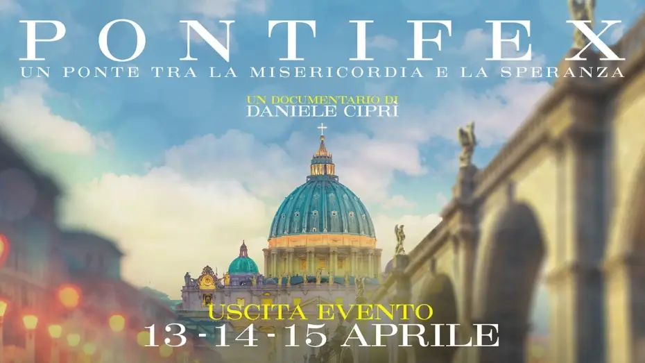 Видео к фильму Pontifex - Un ponte tra la misericordia e la speranza — Pontifex, il nuovo docufilm di Daniele Ciprì in uscita evento solo il 13, 14, 15 aprile!